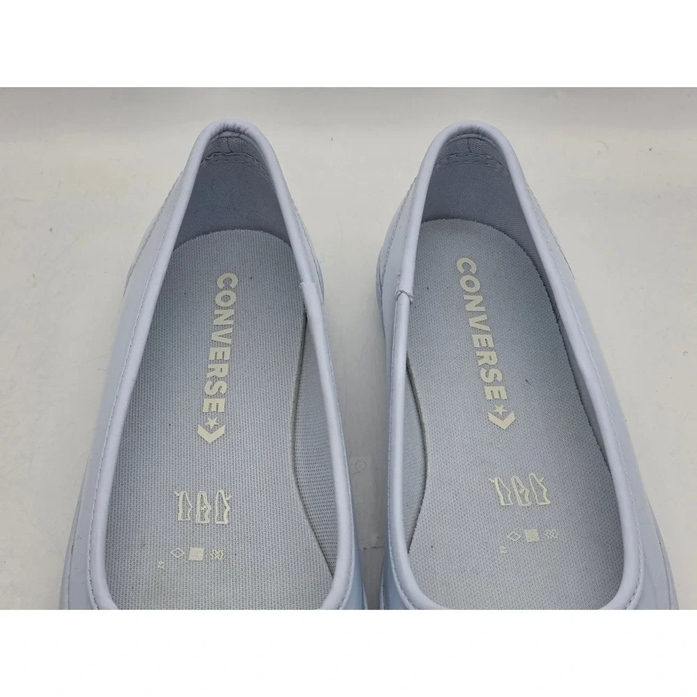 Converse CTAS Dainty Ballerina Shoes Women 9 Blue Patent Leather A14853C